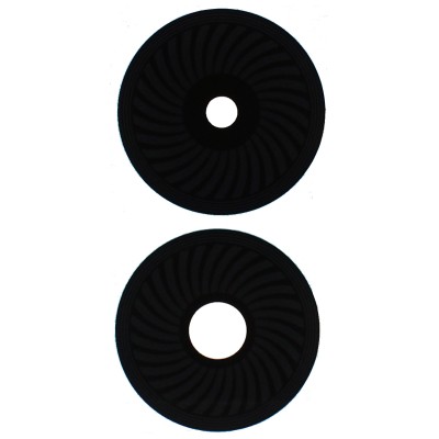 Стекло камеры для Huawei Nova 11i (комплект 2 шт.) Черный