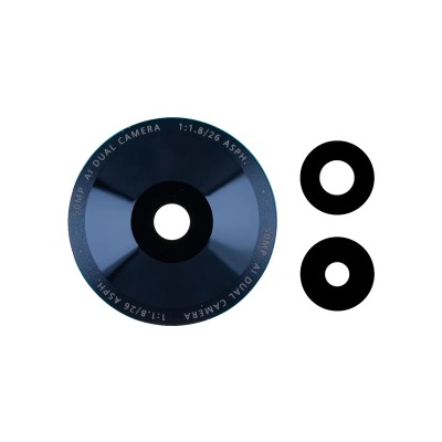Стекло камеры для Huawei Nova Y72 (комплект 3 шт.) Черный