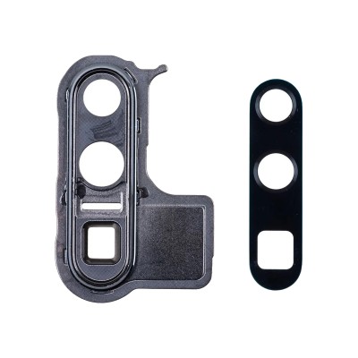 Стекло камеры для Huawei P30 Pro в сборе с рамкой Черный