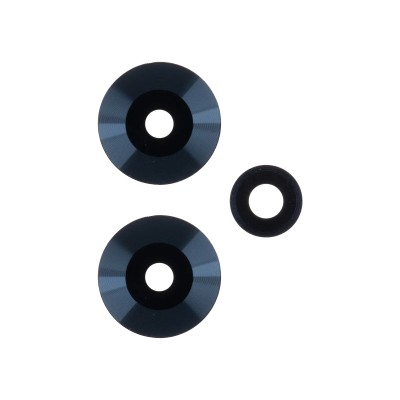 Стекло камеры для Infinix Hot 30 Play (комплект 3 шт.) Черный