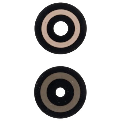 Стекло камеры для Infinix Smart 7 Plus (комплект 2 шт.) Черный