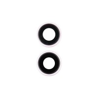 Стекло камеры для iPhone 15/iPhone 15 Plus (комплект 2 шт.) Розовый