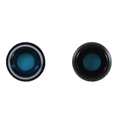 Стекло камеры для iPhone 8/iPhone SE 2020/iPhone SE 2022 в сборе с рамкой Черный