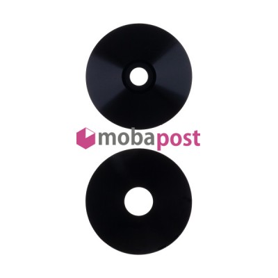 Стекло камеры для Realme C55 (комплект 2 шт.) Черный