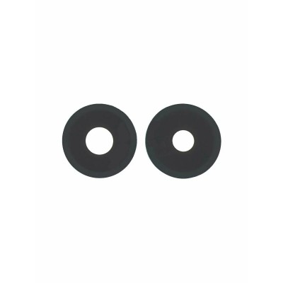 Стекло камеры для Xiaomi Poco X7 Pro (комплект 2 шт.) Черный