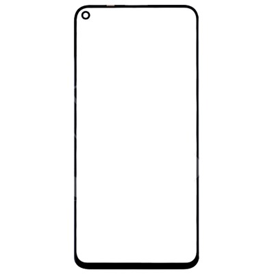 Стекло модуля для Huawei Honor 20 Pro в сборе с OCA пленкой Черный - (Feaglet)