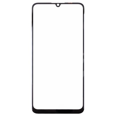 Стекло модуля для Huawei Honor Y6p в сборе с OCA пленкой Черный - OR (Mitsubishi)