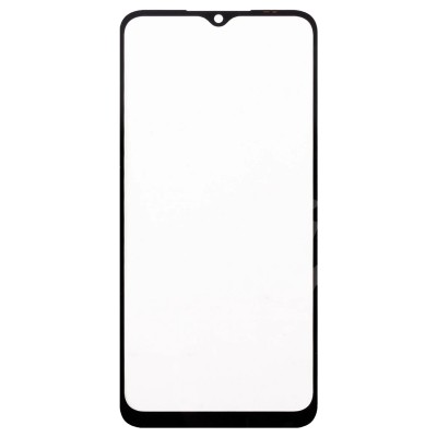 Стекло модуля для Huawei Honor X6 в сборе с OCA пленкой Черный - OR (Mitsubishi)