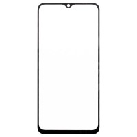 Стекло модуля для Huawei Honor X6a в сборе с OCA пленкой Черный - OR (Mitsubishi)