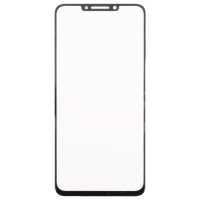 Стекло модуля для Huawei Nova Y91 в сборе с OCA пленкой Черный - OR (Mitsubishi)