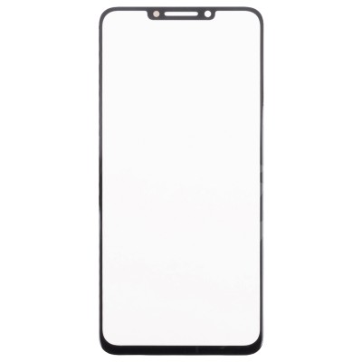 Стекло модуля для Huawei Nova Y91 в сборе с OCA пленкой Черный - OR (Mitsubishi)