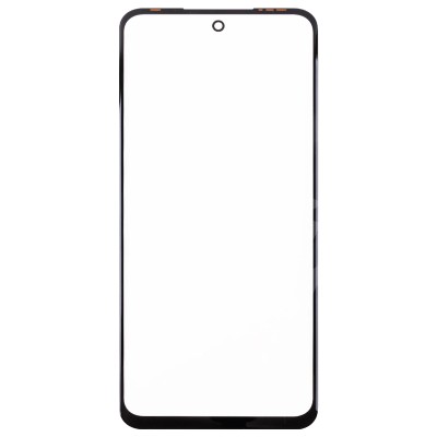 Стекло модуля для Infinix Hot 12 Play в сборе с OCA пленкой Черный - OR (Mitsubishi)