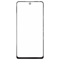 Стекло модуля для Infinix Hot 40 в сборе с OCA пленкой Черный - OR (Mitsubishi)