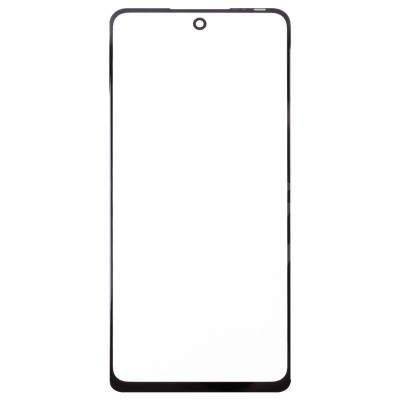 Стекло модуля для Infinix Hot 40 Pro в сборе с OCA пленкой Черный - OR (Mitsubishi)