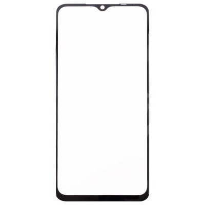 Стекло модуля для Infinix Hot 30i в сборе с OCA пленкой Черный - OR (Mitsubishi)