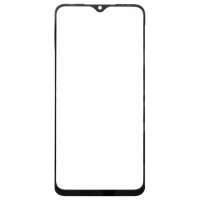 Стекло модуля для Infinix Smart 6 Plus в сборе с OCA пленкой Черный - OR (Mitsubishi)