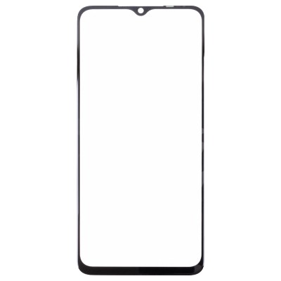 Стекло модуля для Infinix Smart 7 HD в сборе с OCA пленкой Черный - OR (Mitsubishi)
