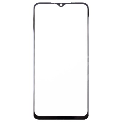 Стекло модуля для Infinix Smart 7 Plus в сборе с OCA пленкой Черный - OR (Mitsubishi)