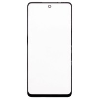 Стекло модуля для Infinix Smart 8 Pro в сборе с OCA пленкой Черный - OR (Mitsubishi)