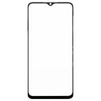 Стекло модуля для OPPO A57 в сборе с OCA пленкой Черный - OR (Mitsubishi)