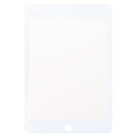 Стекло модуля для Apple iPad mini 5 в сборе с OCA пленкой Белый - OR (Mitsubishi)