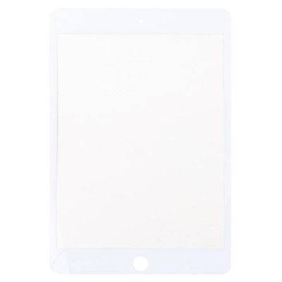 Стекло модуля для Apple iPad mini 4 в сборе с OCA пленкой Белый - OR (Mitsubishi)