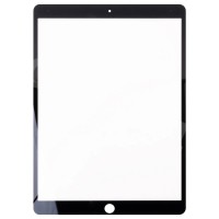 Стекло модуля для Apple iPad Air 3 10.5" 2019 в сборе с OCA пленкой Черный - OR (Mitsubishi)