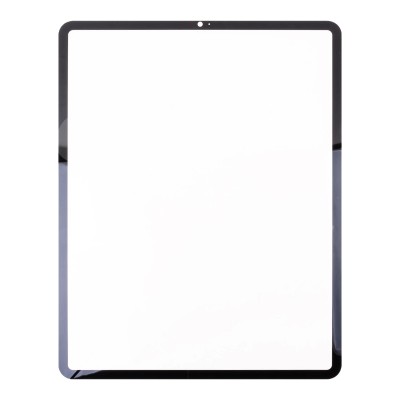 Стекло модуля для Apple iPad Pro 12.9" 2021 в сборе с OCA пленкой Черный - OR (Mitsubishi)