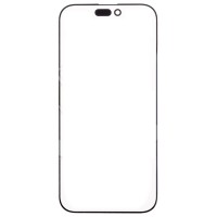 Стекло модуля для Apple iPhone 16 Pro Max в сборе с OCA пленкой Черный - OR (Feaglet)