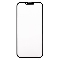 Стекло модуля для Apple iPhone 14 Plus в сборе с OCA пленкой Черный - OR (Mitsubishi)