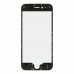 Стекло модуля для Apple iPhone 6 в сборе с рамкой и OCA пленкой Черный - OR (Mitsubishi)