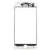 Стекло модуля для Apple iPhone 7 в сборе с рамкой и OCA пленкой Белый - OR (Mitsubishi)