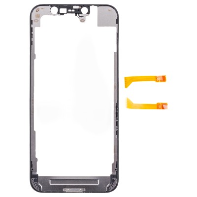 Стекло модуля для Apple iPhone 12 mini в сборе с тачскрином и OCA пленкой Черный - OR (Feaglet)