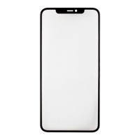 Стекло модуля для Apple iPhone 11 Pro Max в сборе с OCA пленкой Черный - OR (Feaglet)