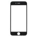 Стекло модуля для Apple iPhone 6S в сборе с рамкой и OCA пленкой Черный - OR (Mitsubishi)