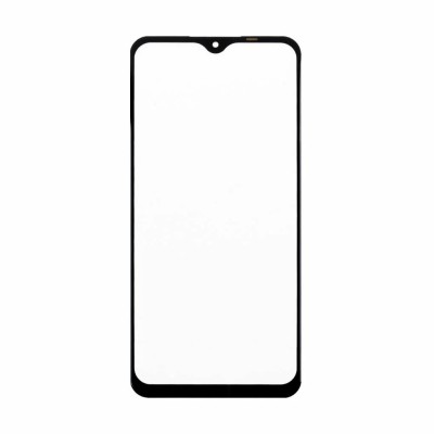 Стекло модуля для Realme 9 5G в сборе с OCA пленкой Черный - OR (Mitsubishi)