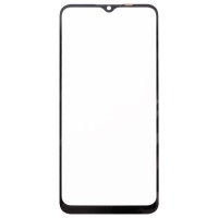 Стекло модуля для Realme C21в сборе с OCA пленкой Черный - OR (Mitsubishi)