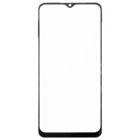 Стекло модуля для Realme C25Y в сборе с OCA пленкой Черный - OR (Mitsubishi)