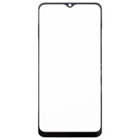 Стекло модуля для Realme C33 в сборе с OCA пленкой Черный - OR (Mitsubishi)