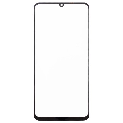Стекло модуля для Realme C51 в сборе с OCA пленкой Черный - OR (Mitsubishi)