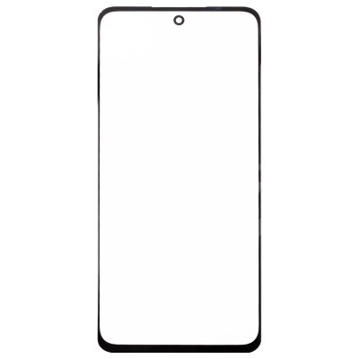 Стекло модуля для Realme C55 в сборе с OCA пленкой Черный - OR (Mitsubishi)