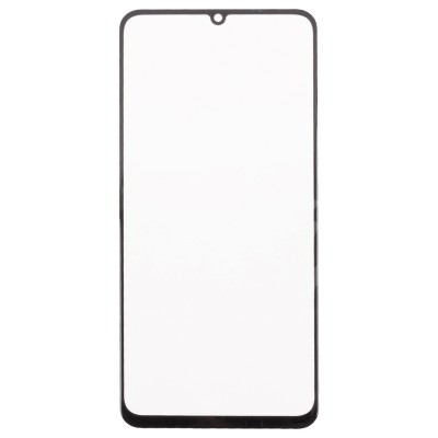 Стекло модуля для Realme C61 в сборе с OCA пленкой Черный - OR (Mitsubishi)