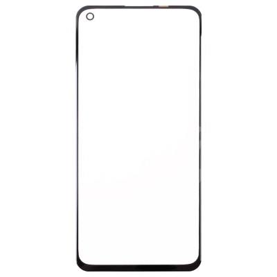 Стекло модуля для Realme GT Master Edition в сборе с OCA пленкой Черный - OR (Mitsubishi)