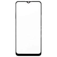 Стекло модуля для Samsung A025F Galaxy A02s в сборе с OCA пленкой Черный - OR (Mitsubishi)