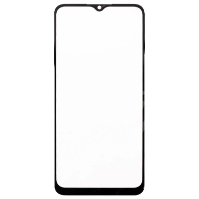 Стекло модуля для Samsung A025F Galaxy A02s в сборе с OCA пленкой Черный - OR (Mitsubishi)