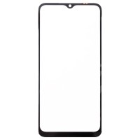 Стекло модуля для Samsung A032F Galaxy A03 Core в сборе с OCA пленкой Черный - OR (Mitsubishi)