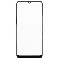 Стекло модуля для Samsung A045F Galaxy A04 в сборе с OCA пленкой Черный - OR (Mitsubishi)