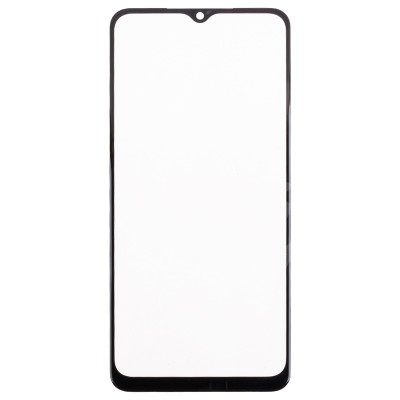 Стекло модуля для Samsung A045F Galaxy A04 в сборе с OCA пленкой Черный - OR (Mitsubishi)