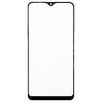 Стекло модуля для Samsung A105F Galaxy A10 в сборе с OCA пленкой Черный - OR (Mitsubishi)