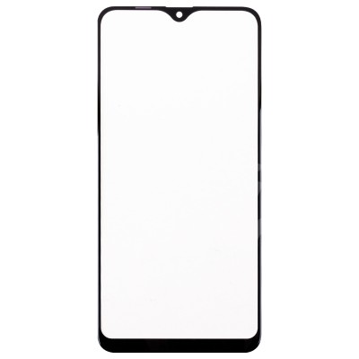 Стекло модуля для Samsung A105F Galaxy A10 в сборе с OCA пленкой Черный - OR (Mitsubishi)